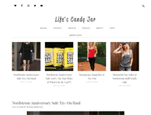 Tablet Screenshot of lifescandyjar.com